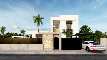 Nieuwe en exclusieve villa in Punta Prima - Lotus Properties