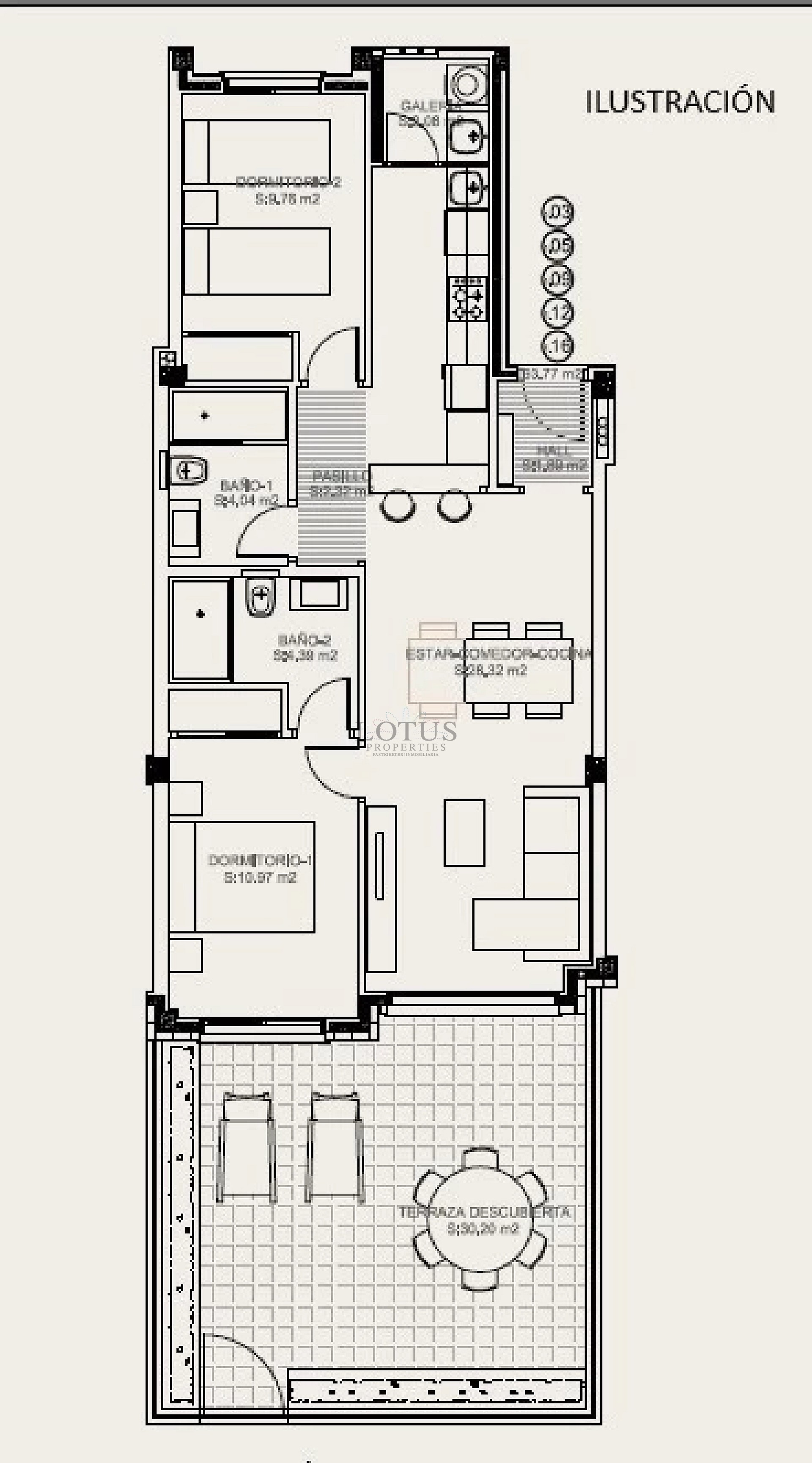 GROOT MODERN APPARTEMENT MET TUIN OP HET ZUIDEN - PRIVÉ PARKEERPLAATS IN DE KELDER EN BERGING - PRACHTIG ZWEMBADGEBIED EN TENNISBANEN - Lotus Properties