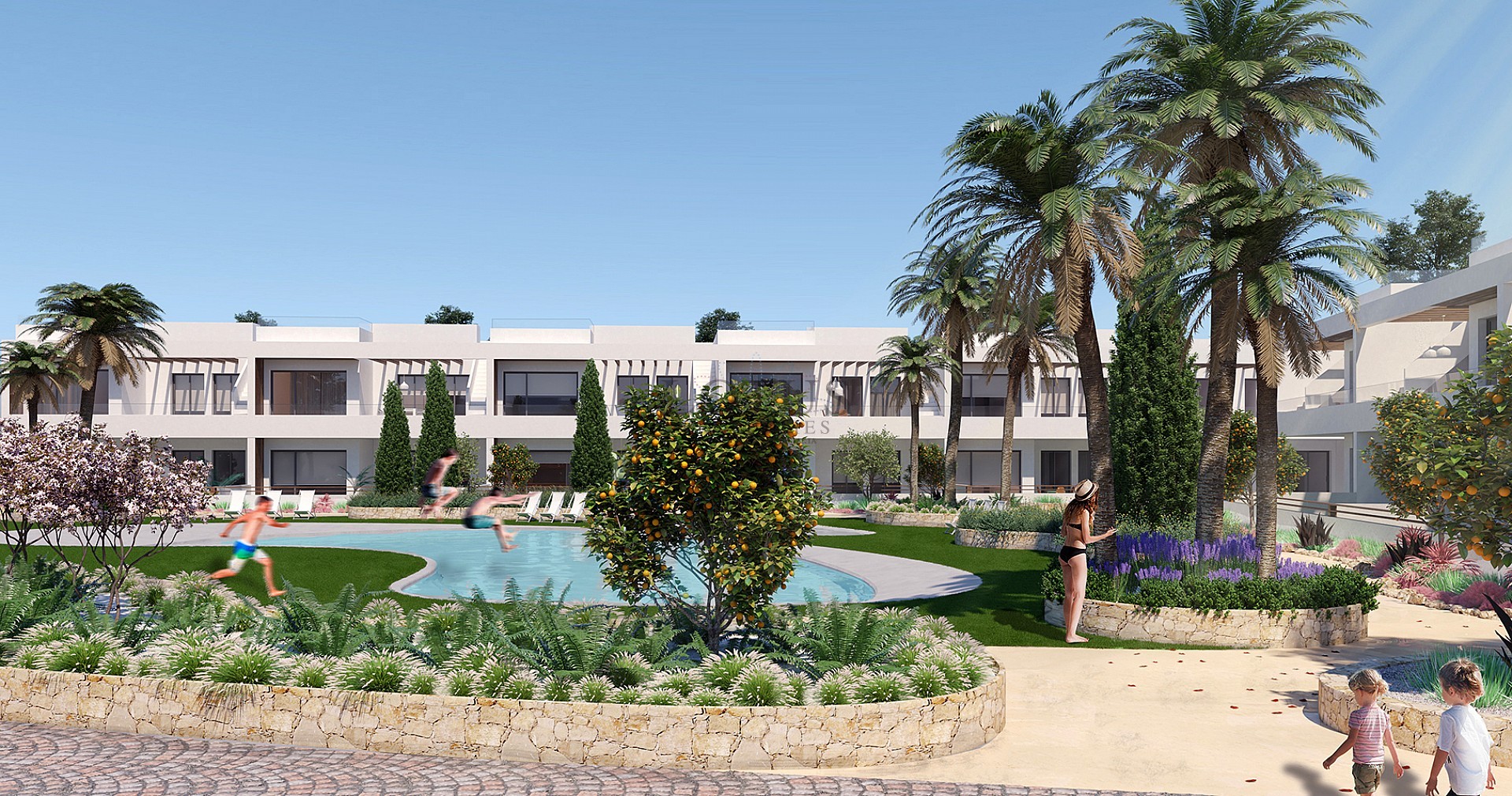 Nieuwe mediterrane badplaats op 300 m van de zee - Torrevieja - Lotus Properties