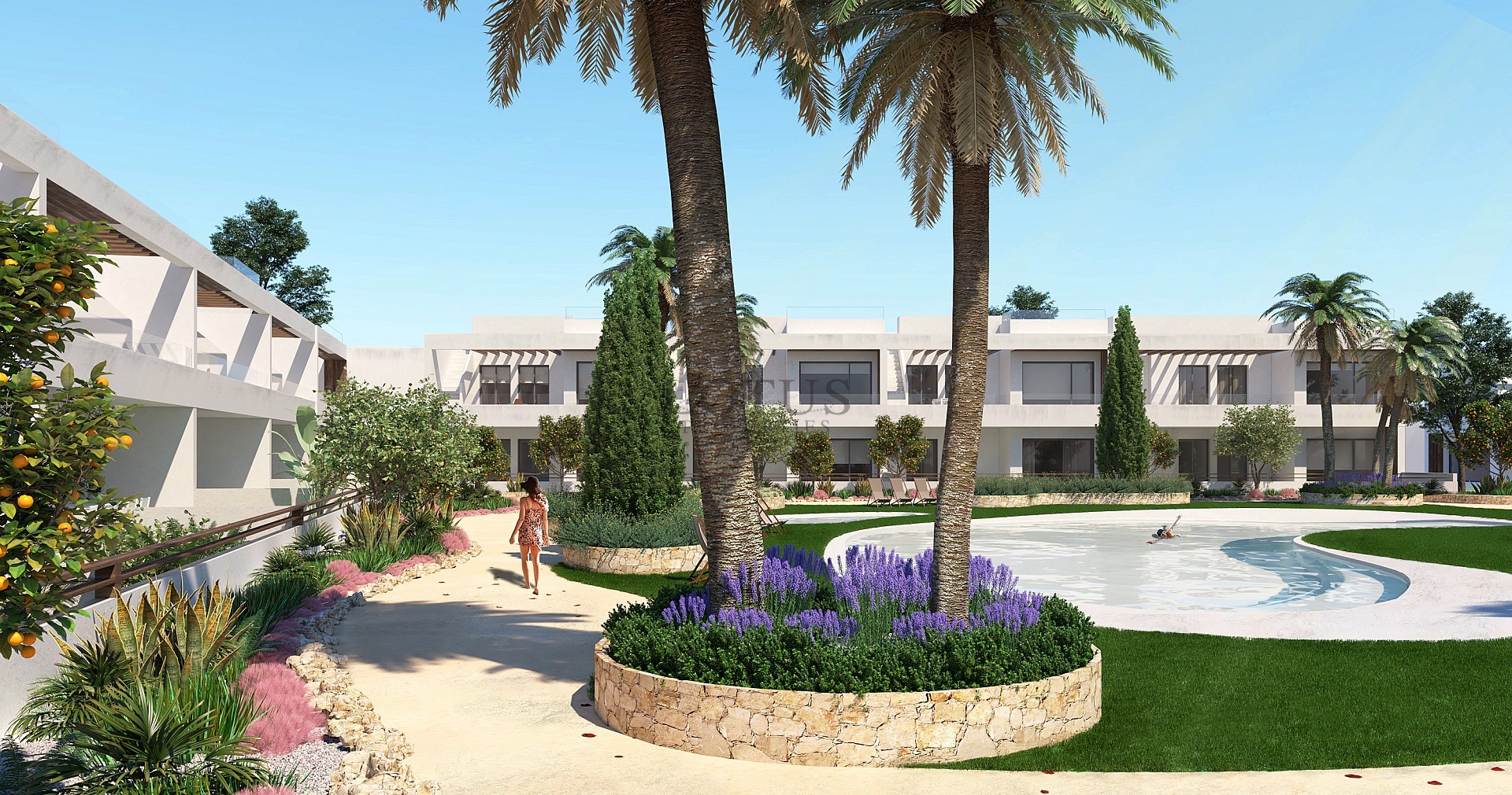 Nieuwe mediterrane badplaats op 300 m van de zee - Torrevieja - Lotus Properties