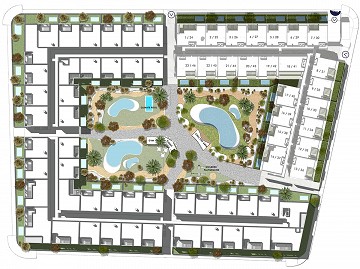 Nieuwe mediterrane badplaats op 300 m van de zee - Torrevieja - Lotus Properties